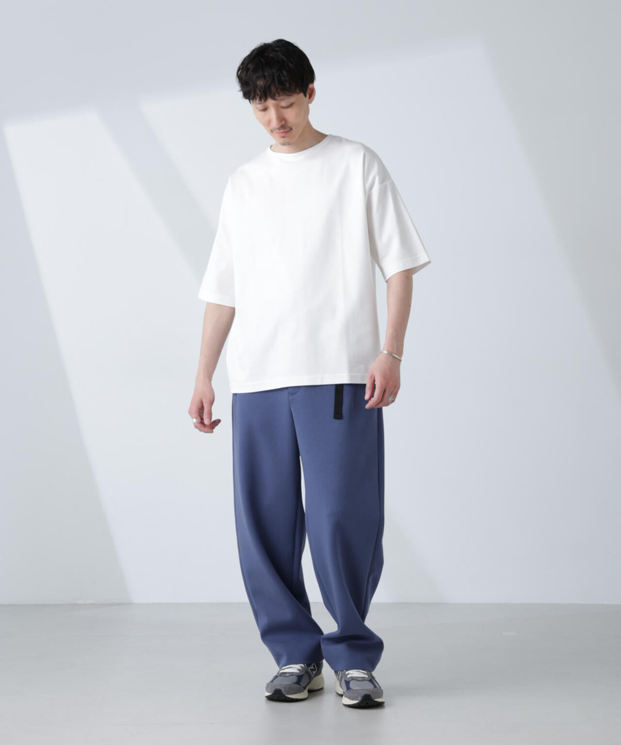 「NJ/CLUB」モクロディ ボートネック ビッグＴシャツ
