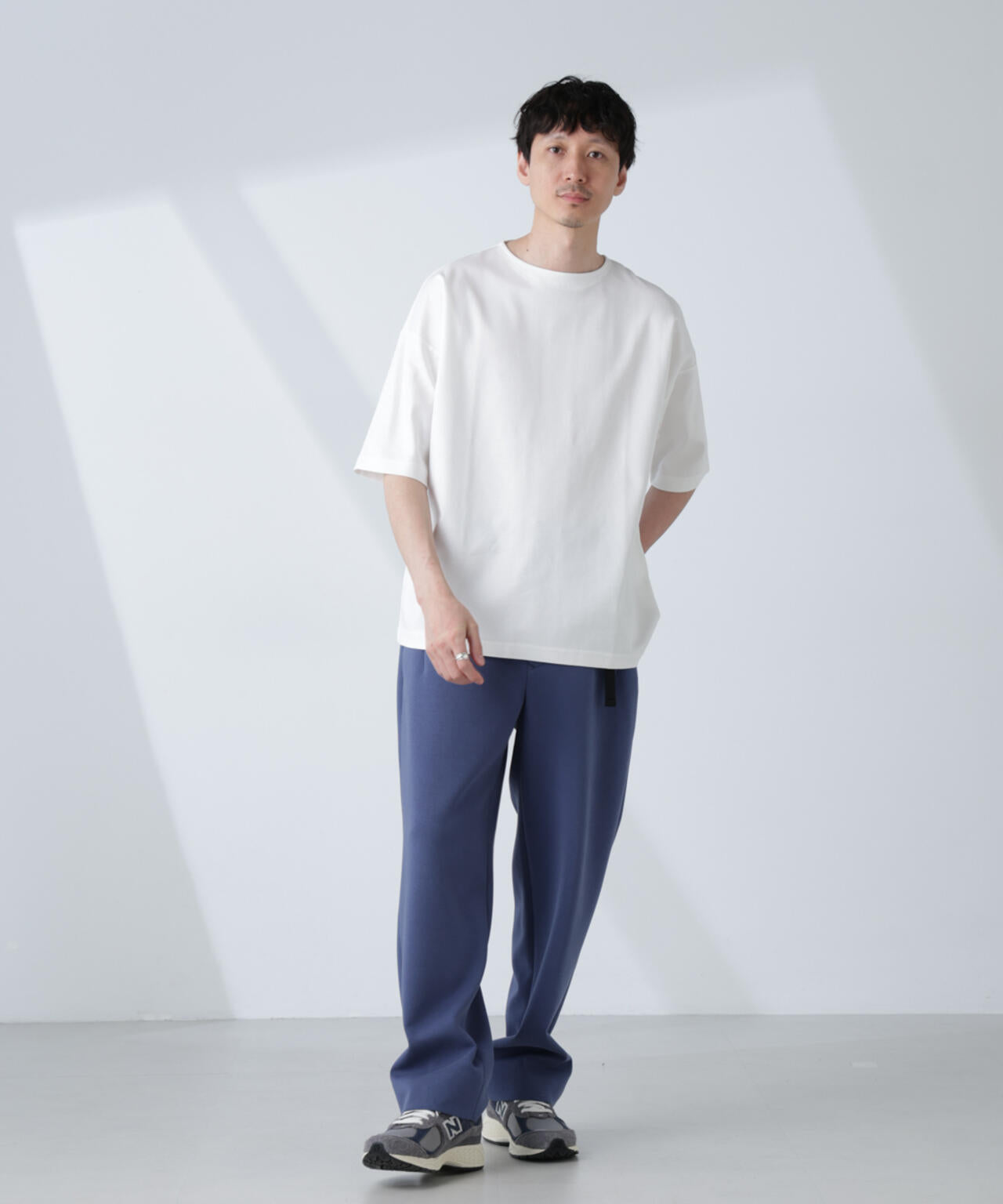 「NJ/CLUB」モクロディ ボートネック ビッグＴシャツ