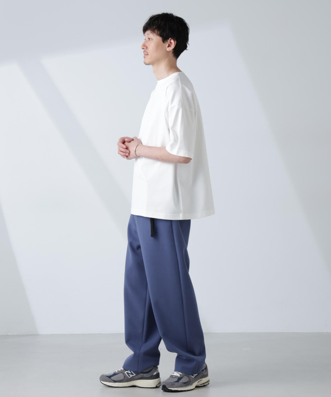 「NJ/CLUB」モクロディ ボートネック ビッグＴシャツ