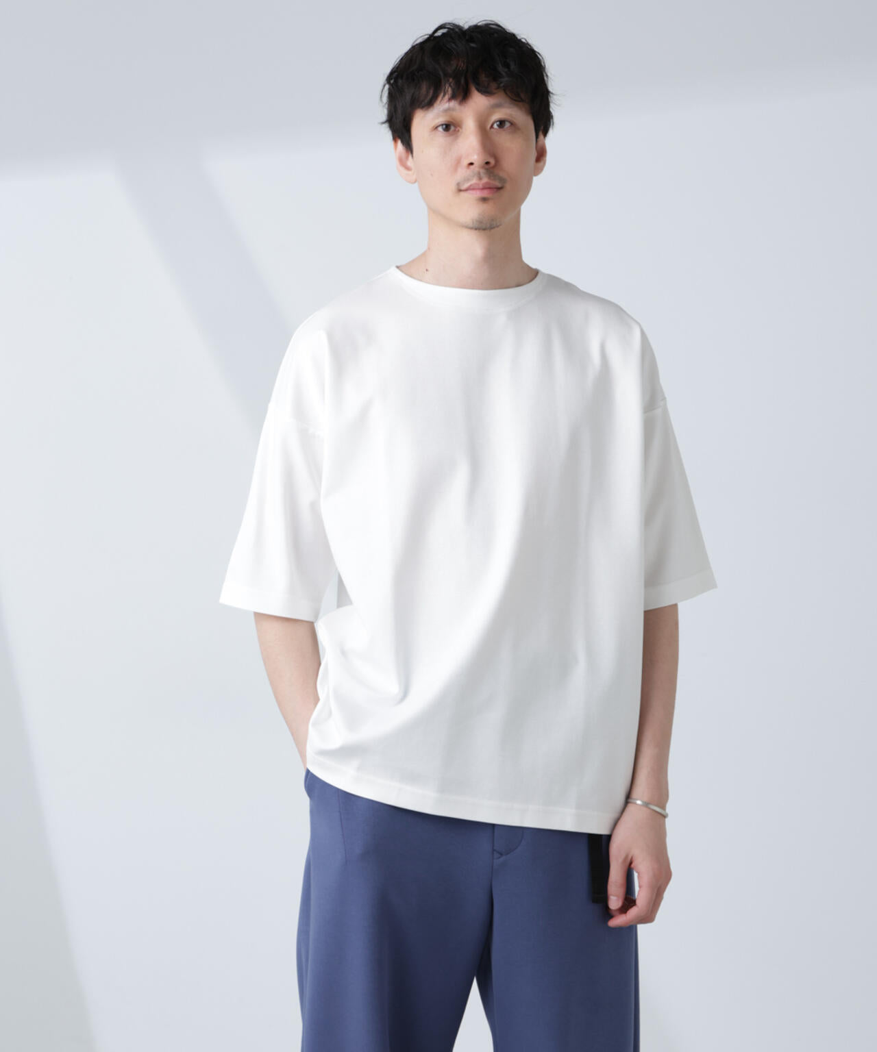 「NJ/CLUB」モクロディ ボートネック ビッグＴシャツ