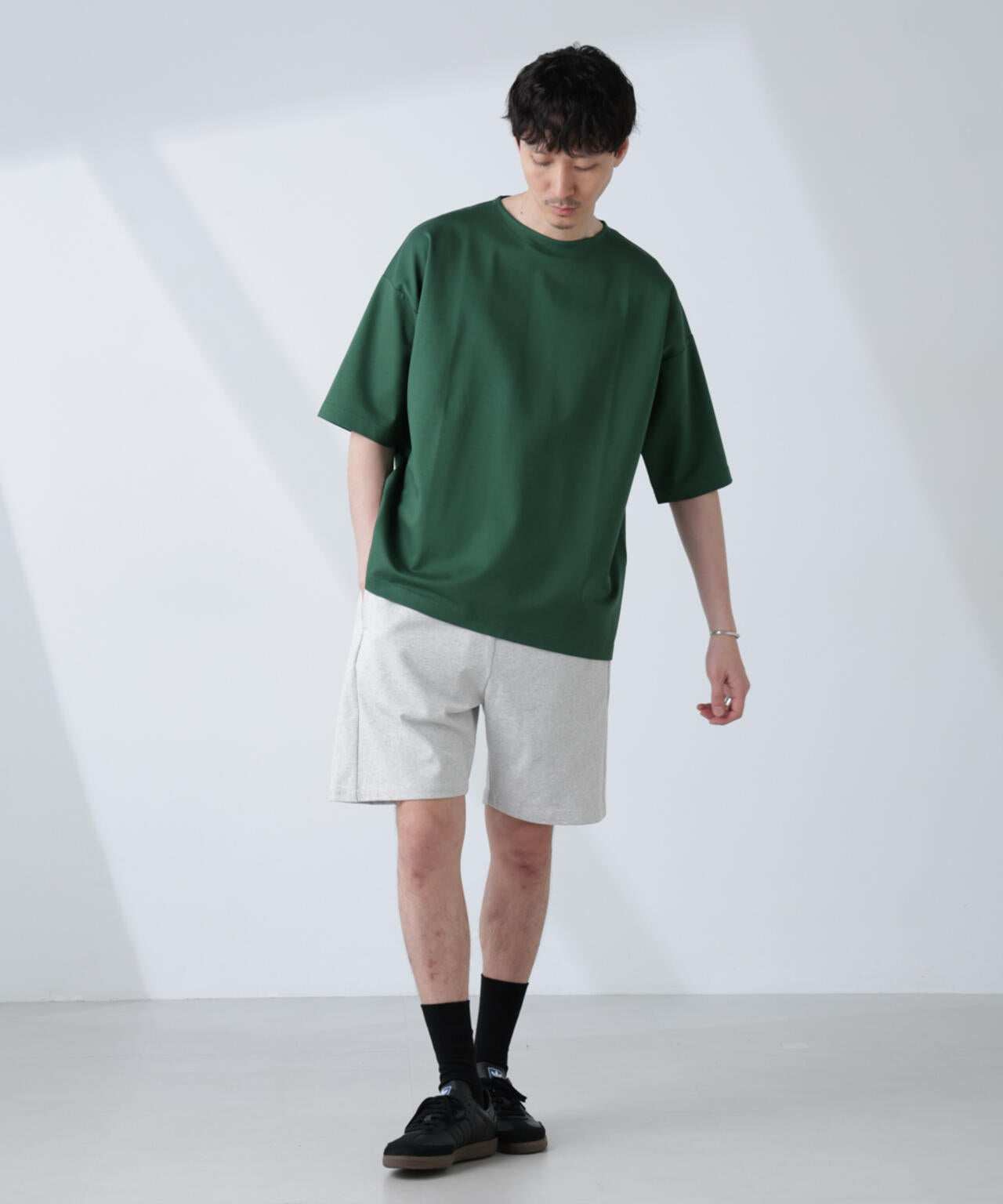 「NJ/CLUB」モクロディ ボートネック ビッグＴシャツ