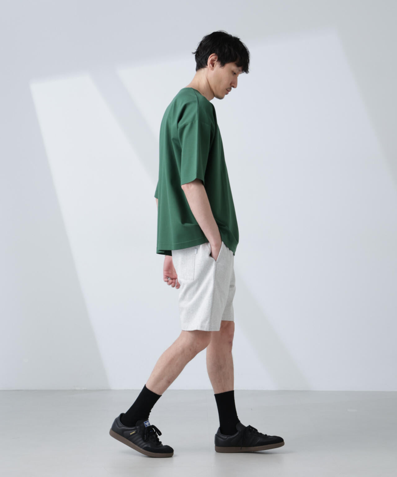 「NJ/CLUB」モクロディ ボートネック ビッグＴシャツ