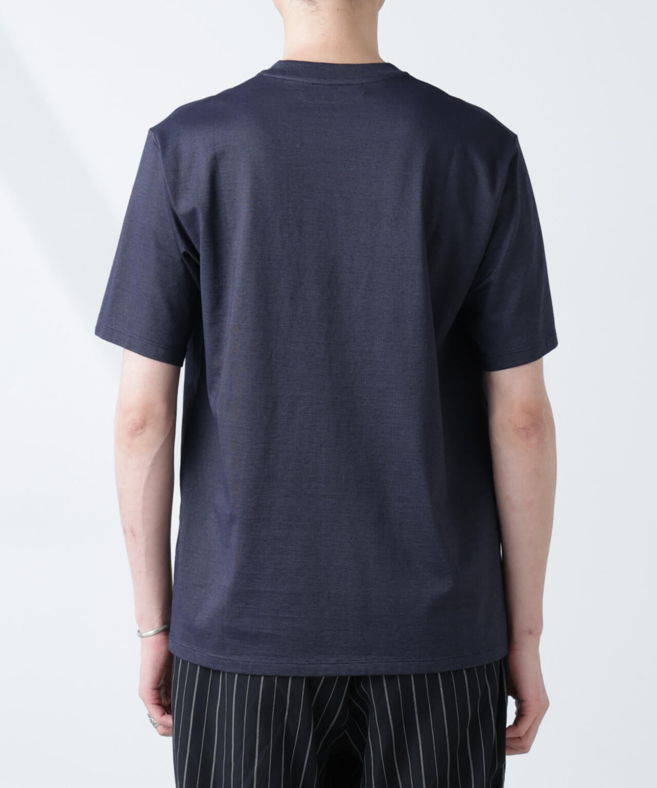 ソラーロライトストレッチヘンリーネックTシャツ（セットアップ可）
