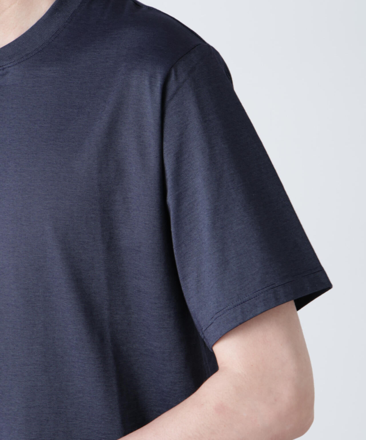 ソラーロライトストレッチヘンリーネックTシャツ（セットアップ可）