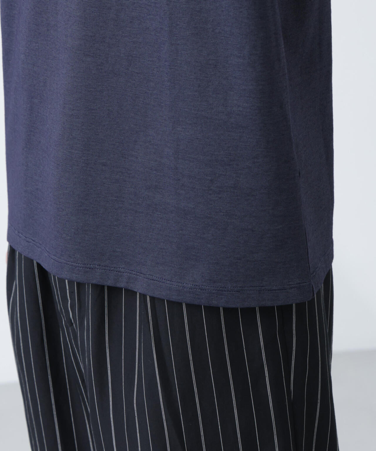 ソラーロライトストレッチヘンリーネックTシャツ（セットアップ可）