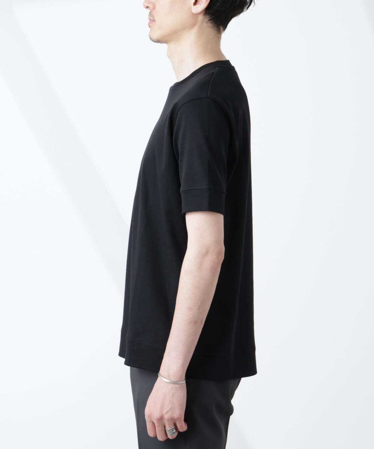 [FORMAL JERSEY]クルーネックカットソー半袖
