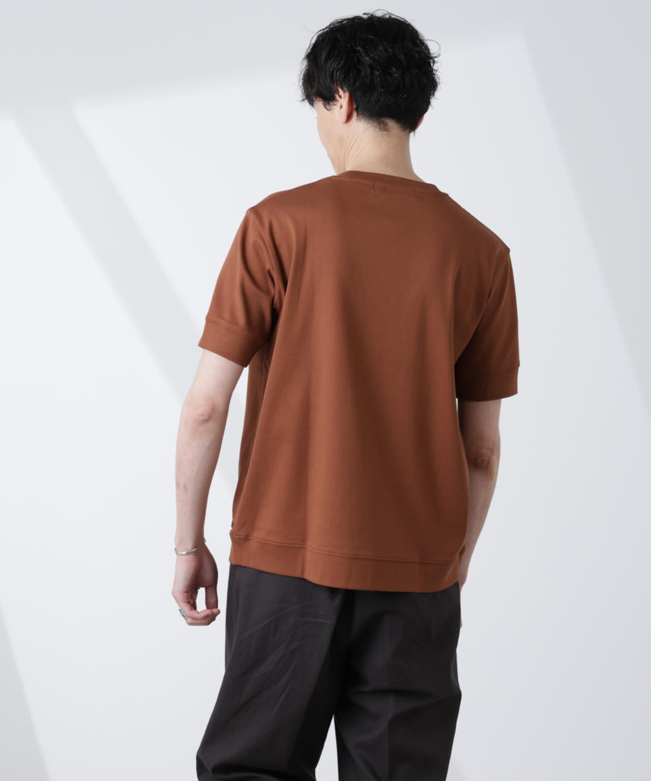 [FORMAL JERSEY]クルーネックカットソー半袖