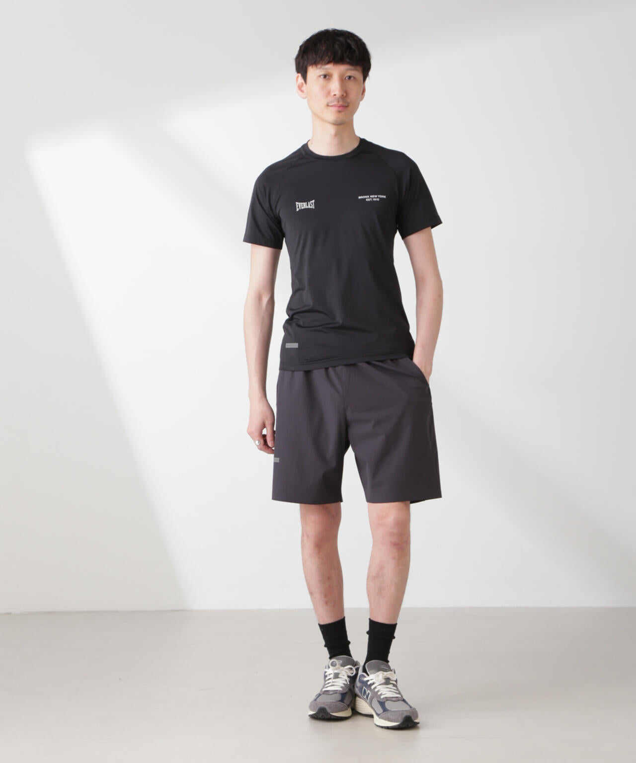 ｢EVERLAST｣ ジャストフィット GYM Tシャツ