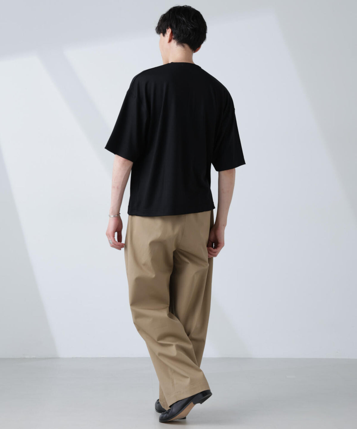 「ALL-DAYS COMFORT 100% WOOL」 ヘンリーネックTEE