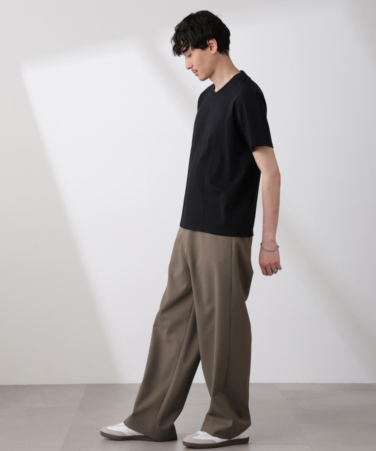 ｢SOIGNE｣ECOPET(R)×AEROツイルストレッチチノスラックス