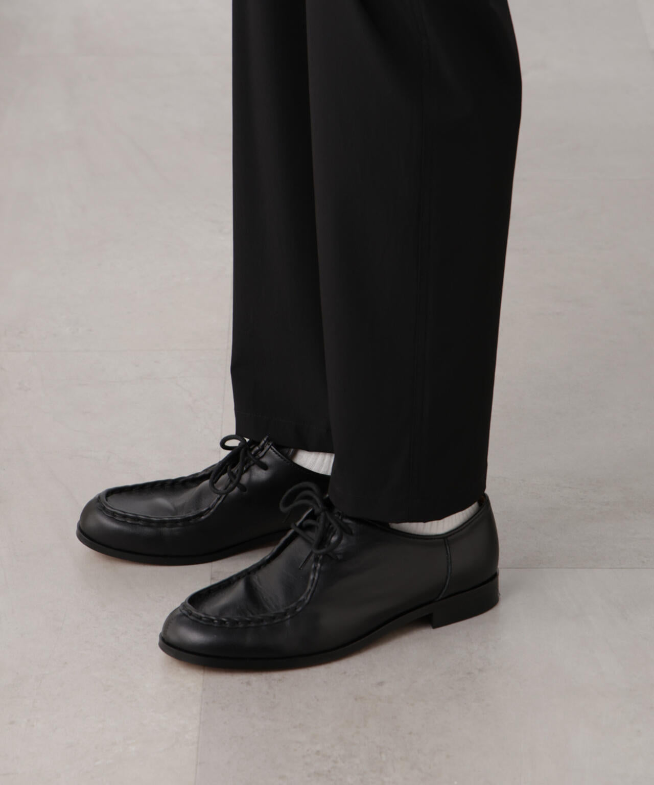 「N trousers」スリムストレッチ カーゴパンツ