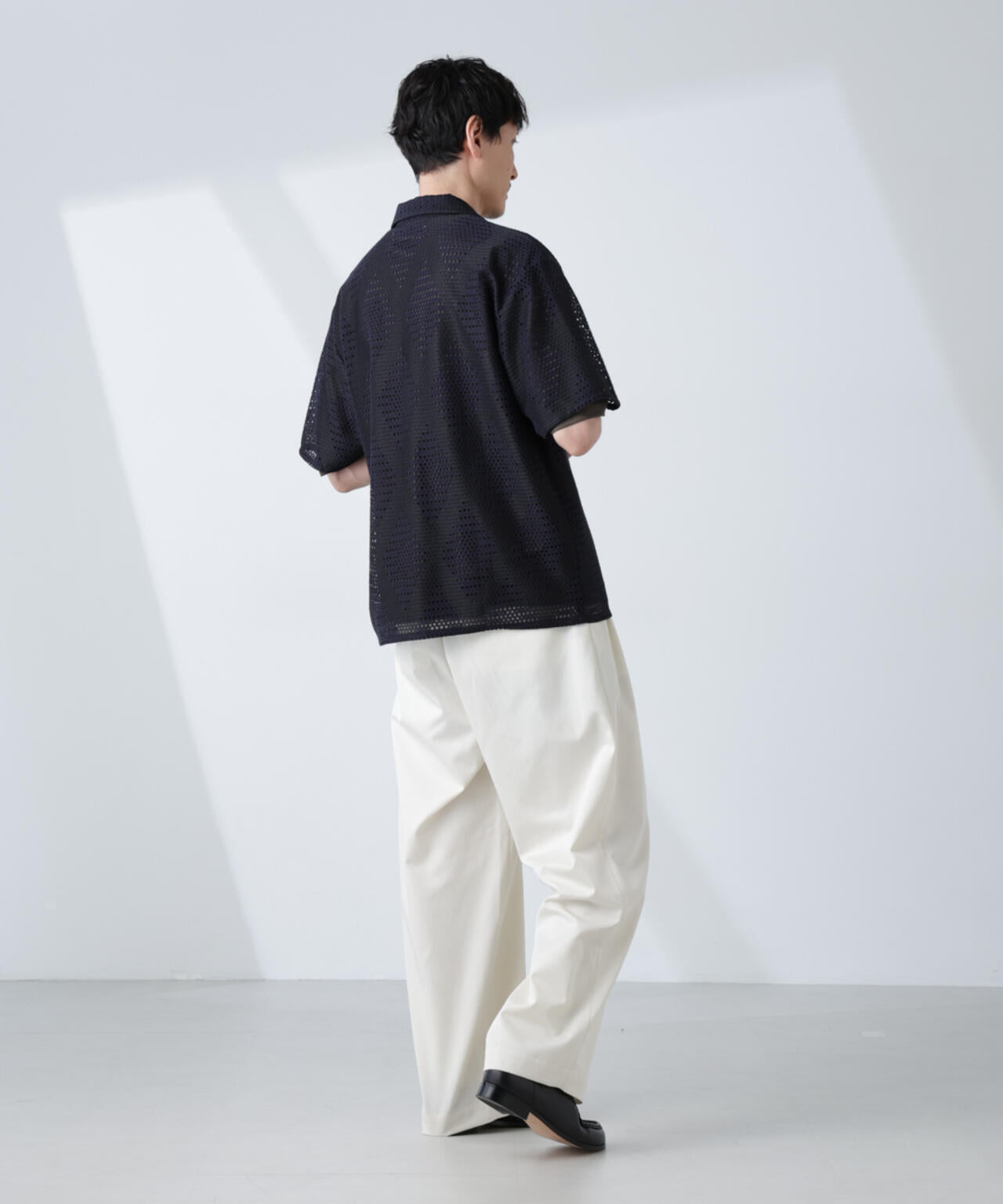 「大人のワイドパンツ」2タックワイドトラウザーズ
