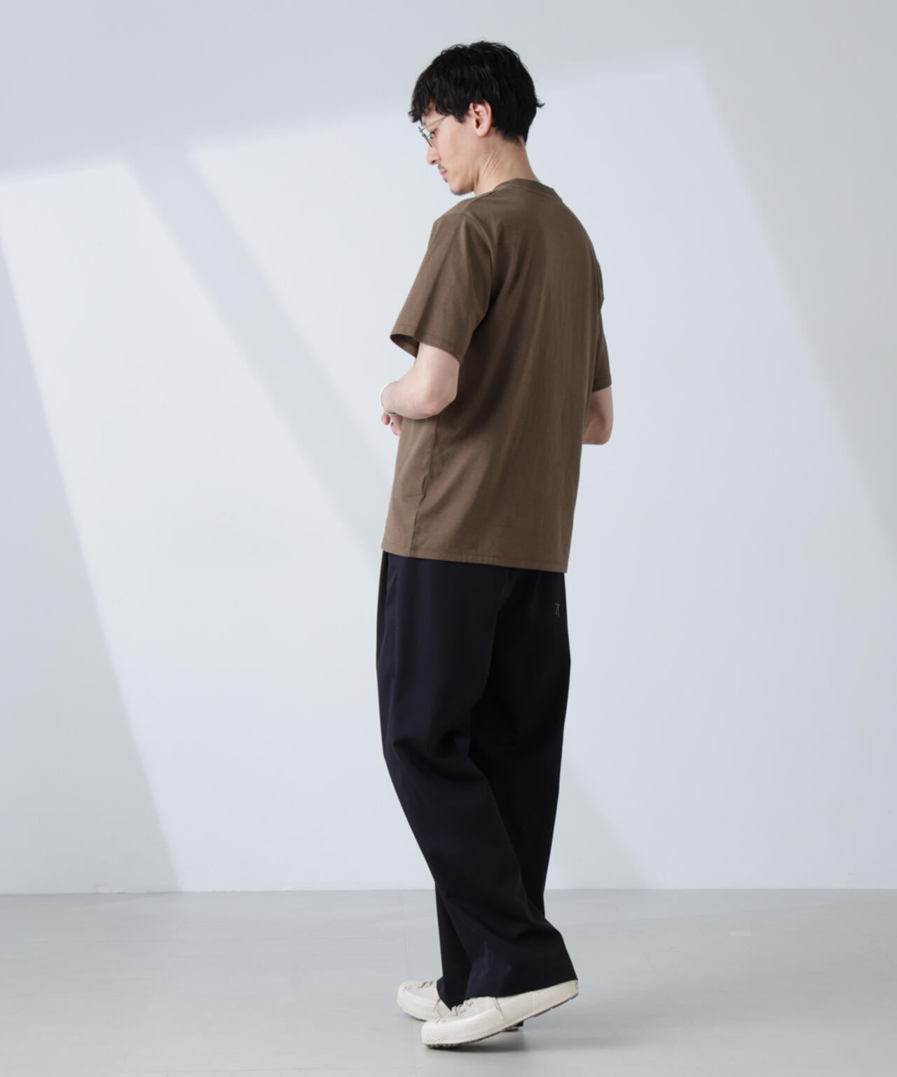 「大人のワイドパンツ」2タックワイドトラウザーズ