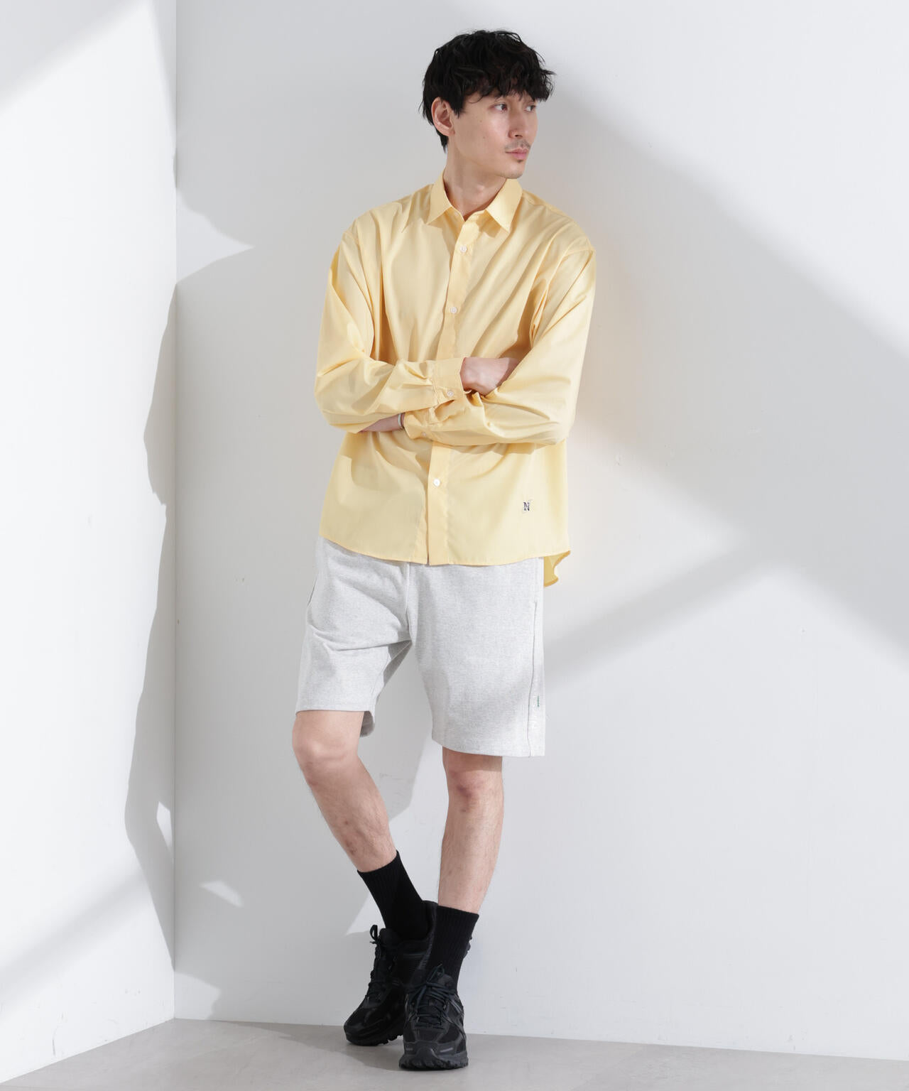 「NJ/CLUB」 USAコットン ハーフパンツ