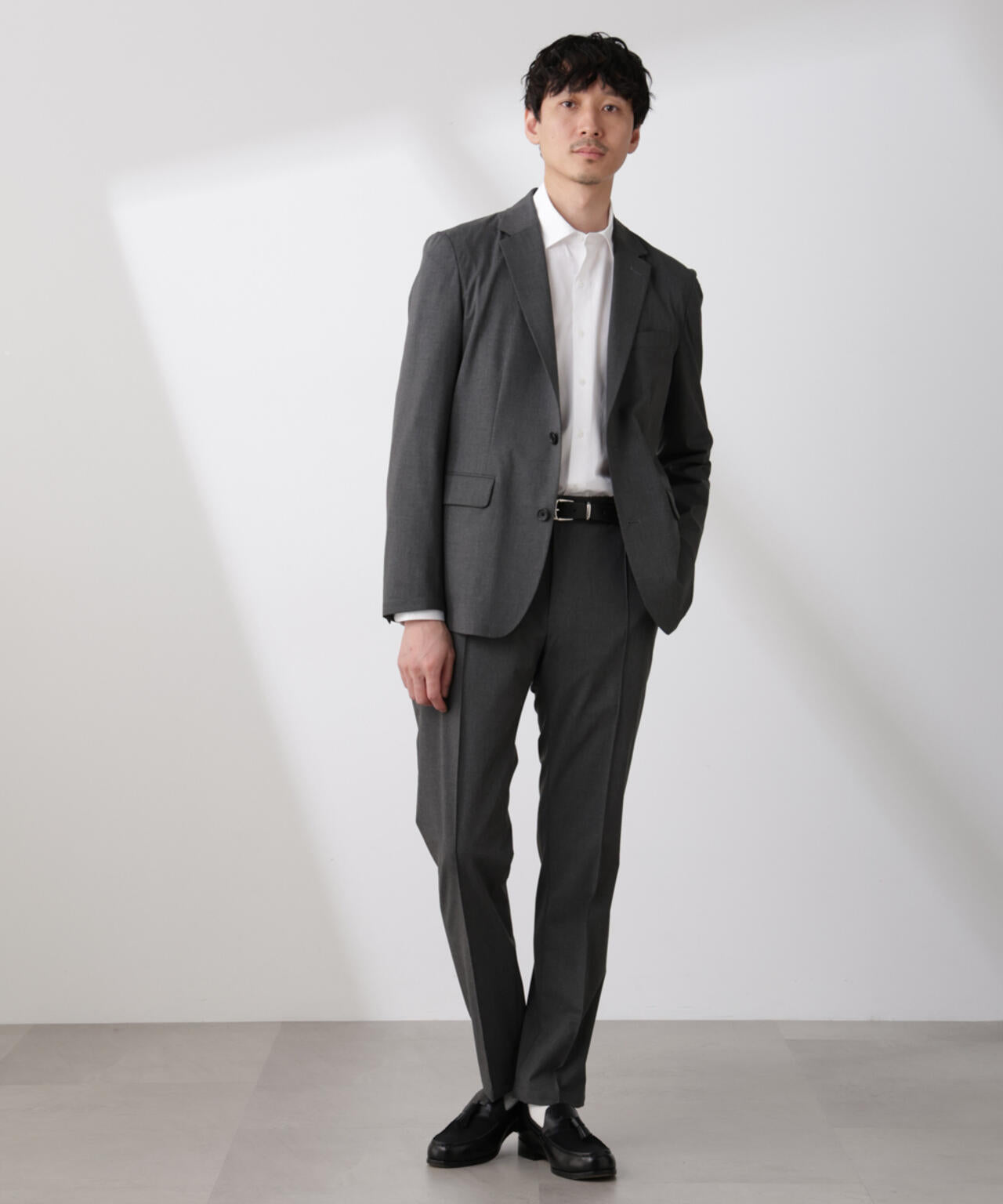 ｢N TROUSERS BASIC｣トロピカルストレッチパンツ（セットアップ可）