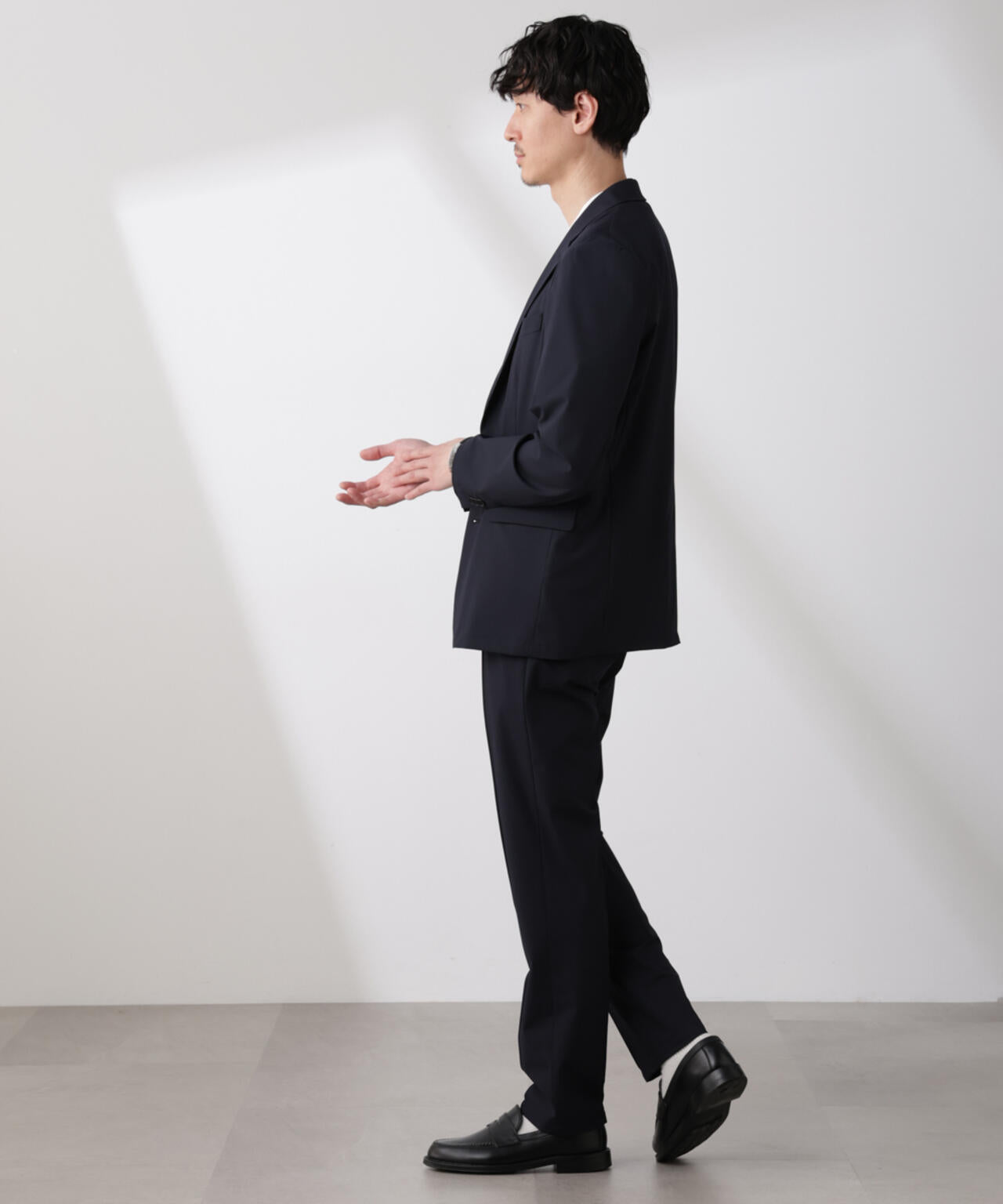 ｢N TROUSERS BASIC｣トロピカルストレッチパンツ（セットアップ可）