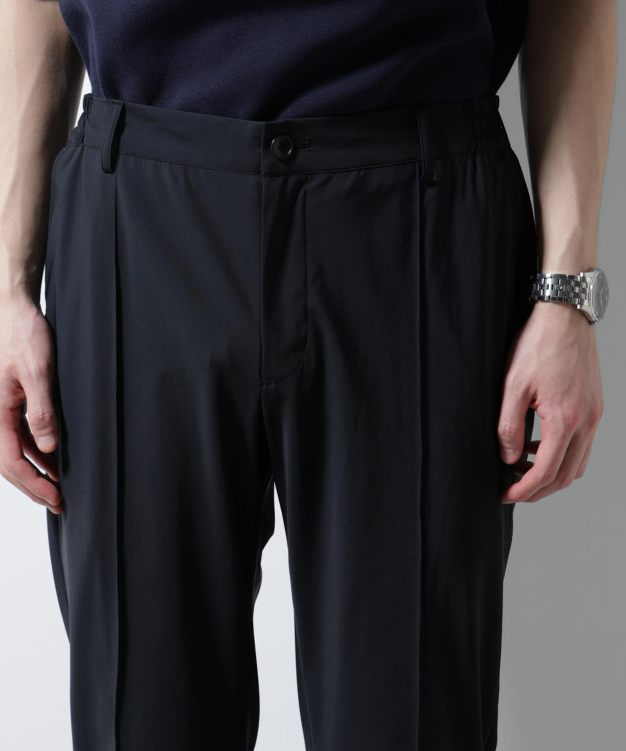 「N TROUSERS PREMIUM」クールタッチ4WAYストレッチパンツ撥水(セットアップ可)