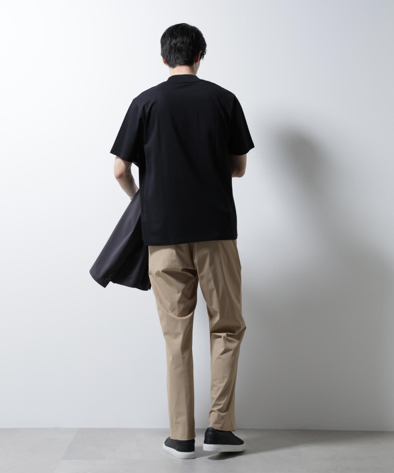 「NTROUSERS PREMIUM」クールタッチストレッチストレートパンツ撥水(セットアップ可)