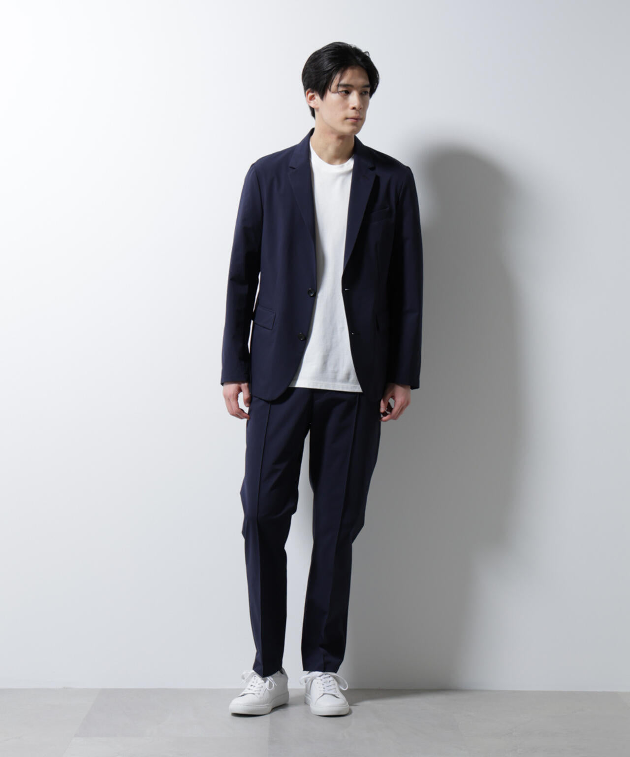 「N TROUSERS BASIC」ダントツオチール防汚テックストレッチパンツ(セットアップ可)