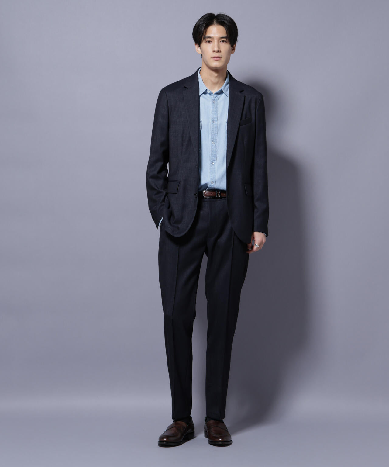 「N JACKET PREMIUM」ウールデニムジャケット/STRETCH(セットアップ可)