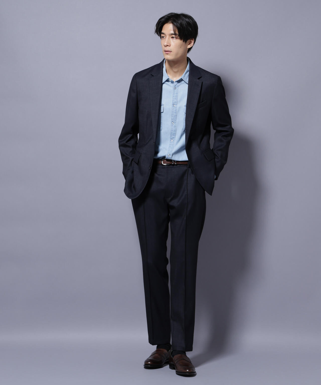 「N JACKET PREMIUM」ウールデニムジャケット/STRETCH(セットアップ可)