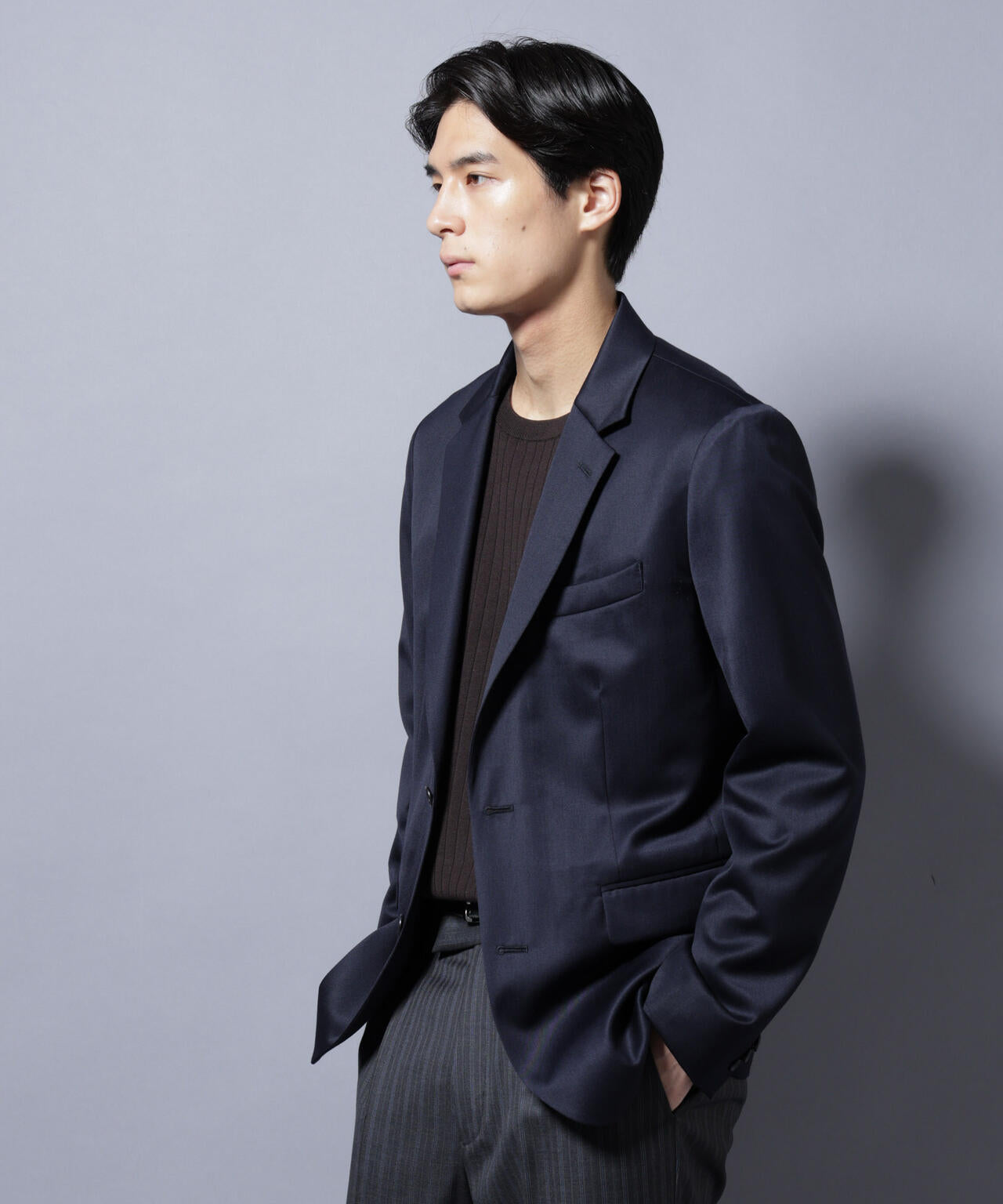 【大人気セットアップ】｢Damerino Select｣ ウールシルクベネシャンジャケット(セットアップ可)