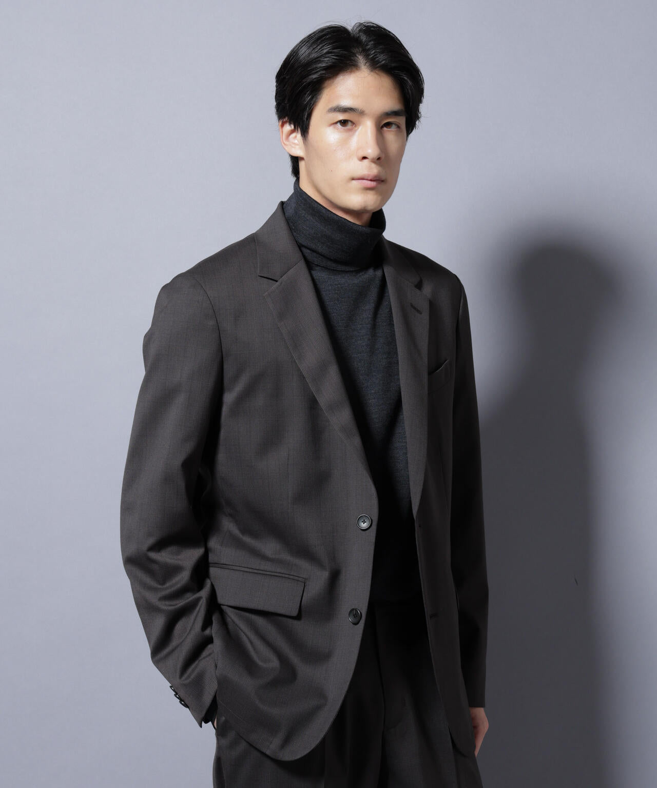 【大人気セットアップ】｢Damerino Select｣ RENU(R)T/Wシャドーチェックジャケット（セットアップ可）