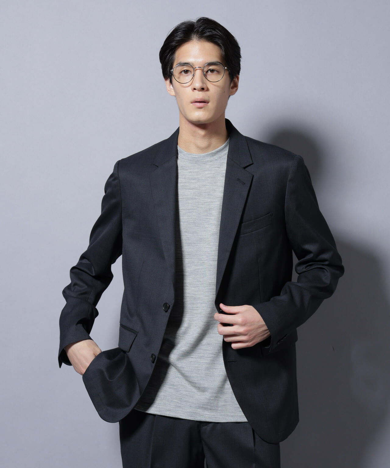 【大人気セットアップ】｢Damerino Select｣ RENU(R)T/Wシャドーチェックジャケット（セットアップ可）