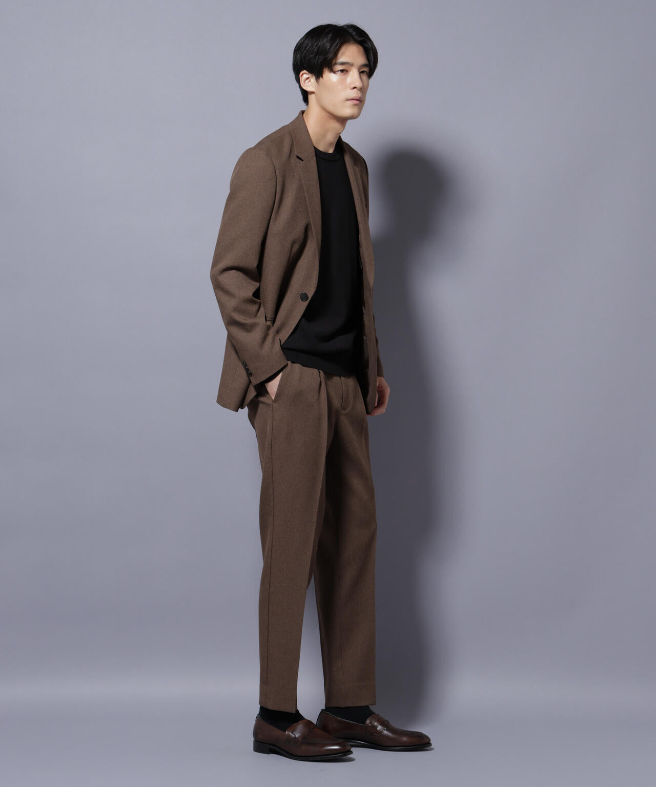 【大人気セットアップ】「Damerino」LANATEC(R) メランジツイルセットアップ
