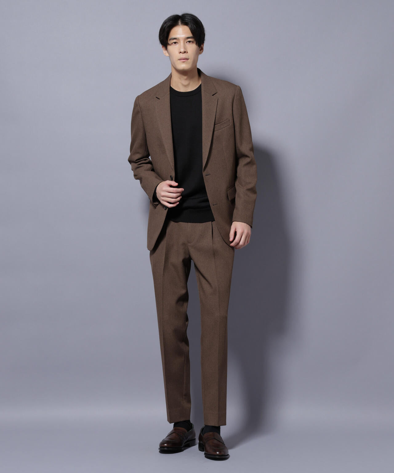 【大人気セットアップ】「Damerino」LANATEC(R) メランジツイルセットアップ