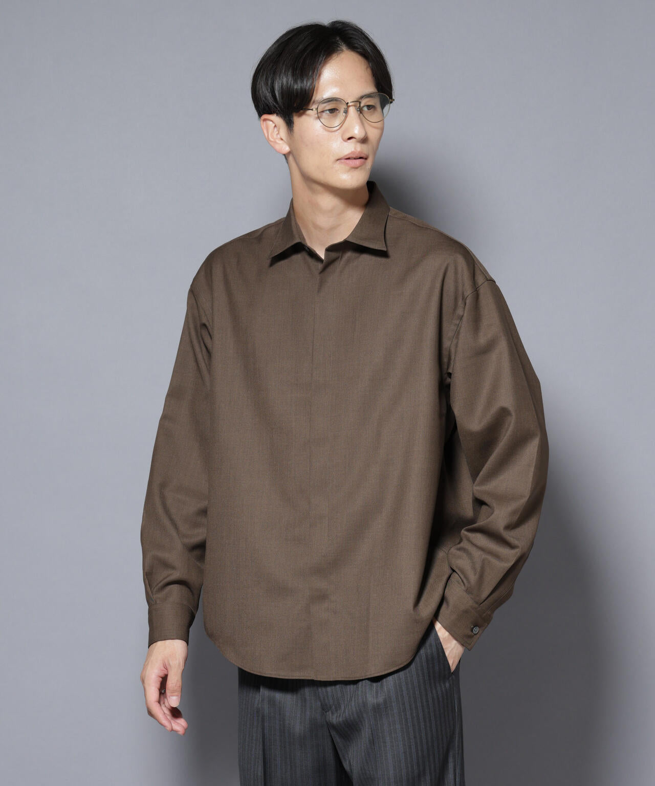 ｢Gavante｣ ドライギャバレギュラーカラーシャツ