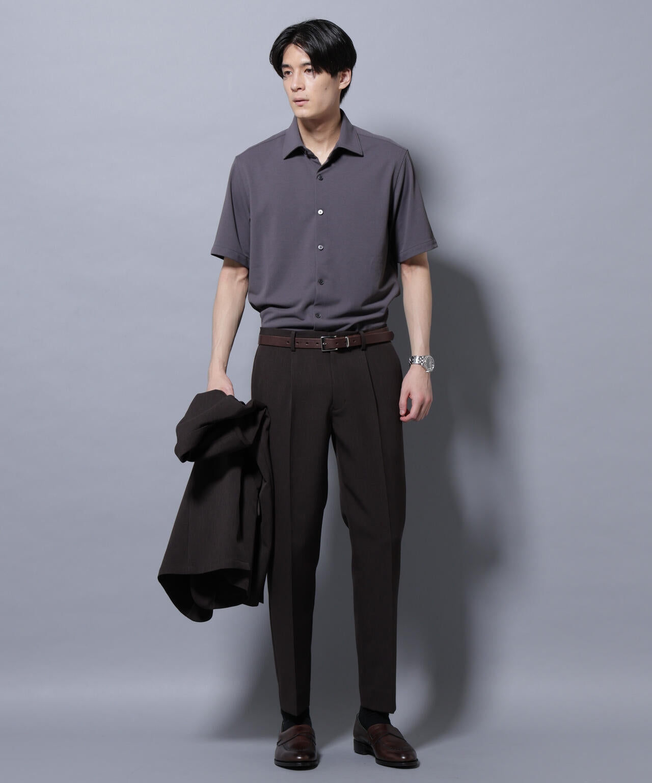 「N SHIRTS」 AERO FREEZE 鹿の子シャツ
