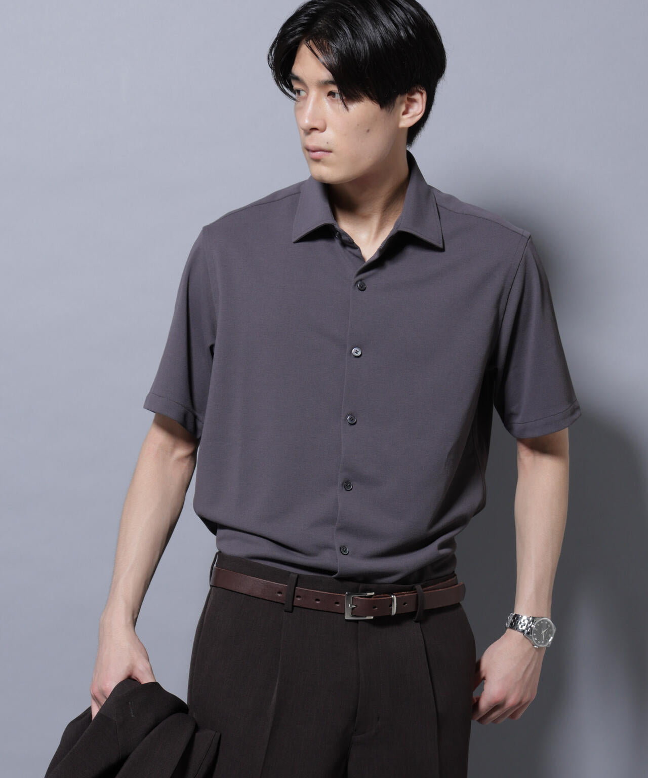 「N SHIRTS」 AERO FREEZE 鹿の子シャツ