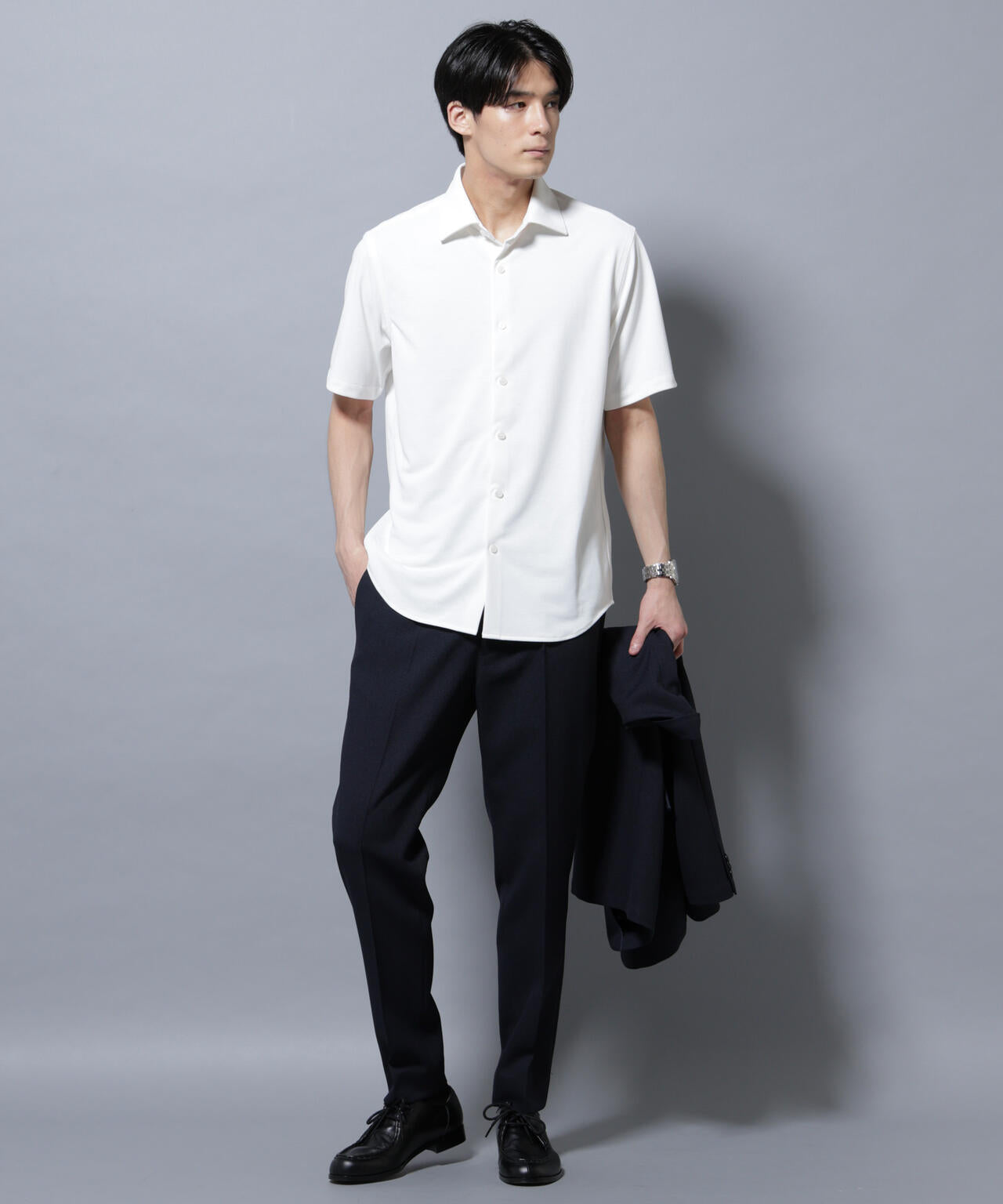 「N SHIRTS」 AERO FREEZE 鹿の子シャツ