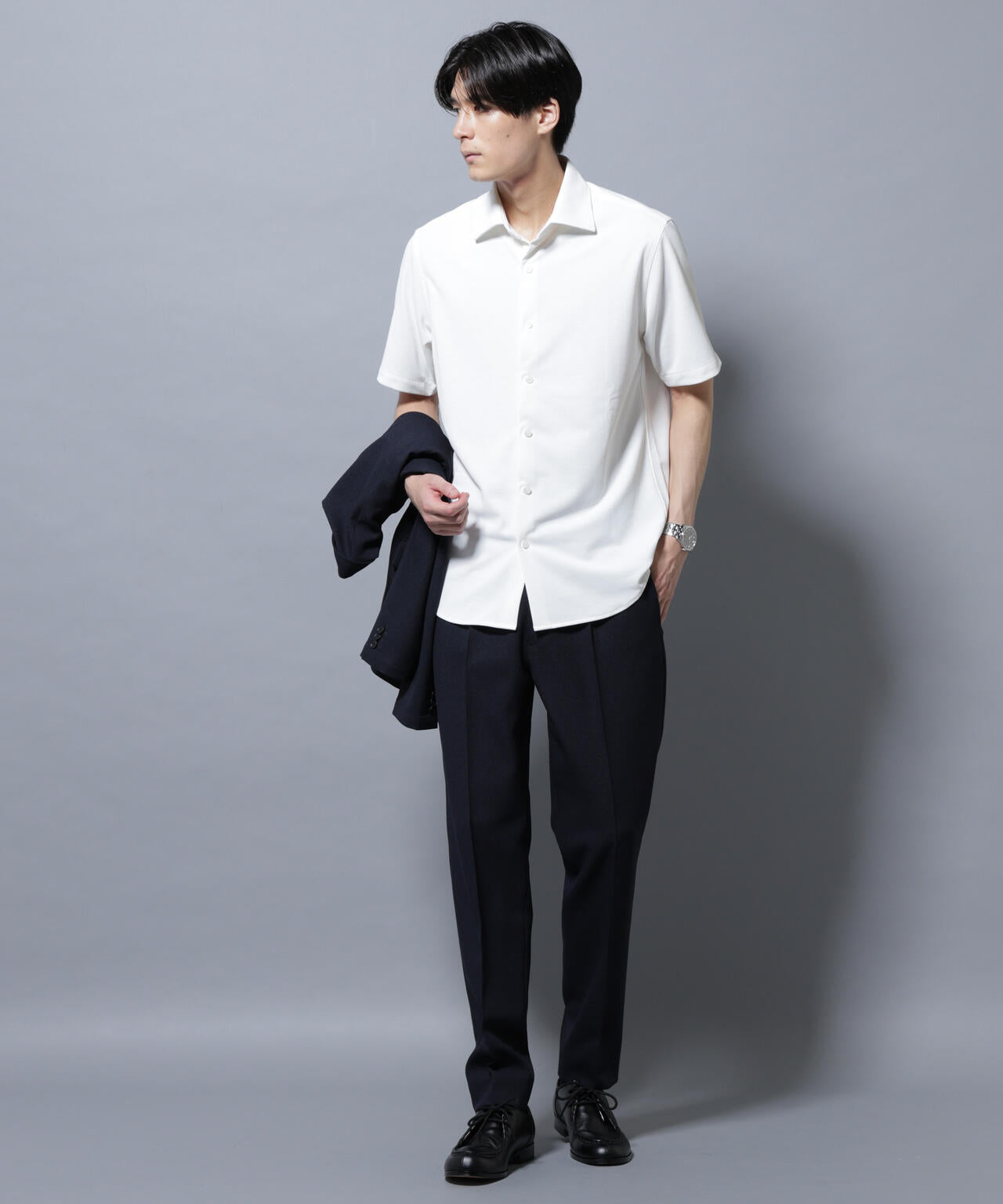 「N SHIRTS」 AERO FREEZE 鹿の子シャツ