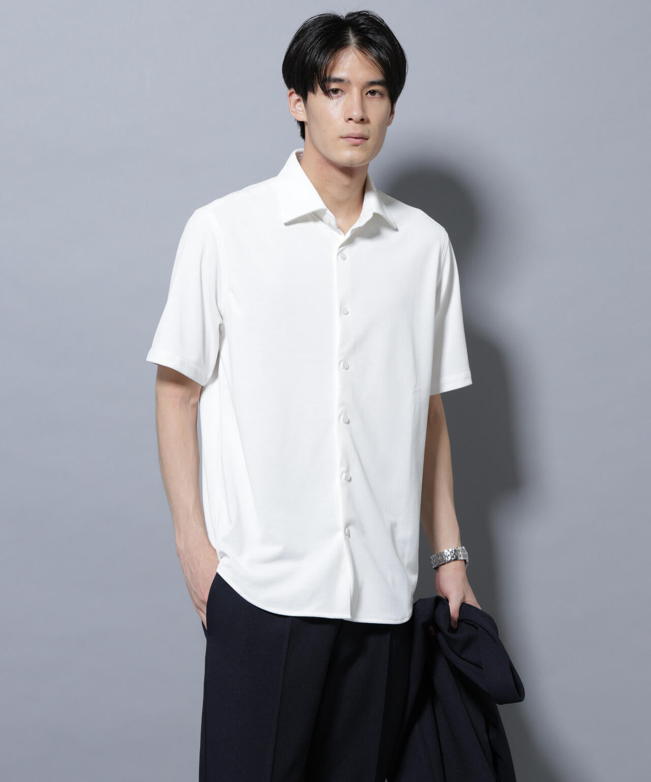 「N SHIRTS」 AERO FREEZE 鹿の子シャツ