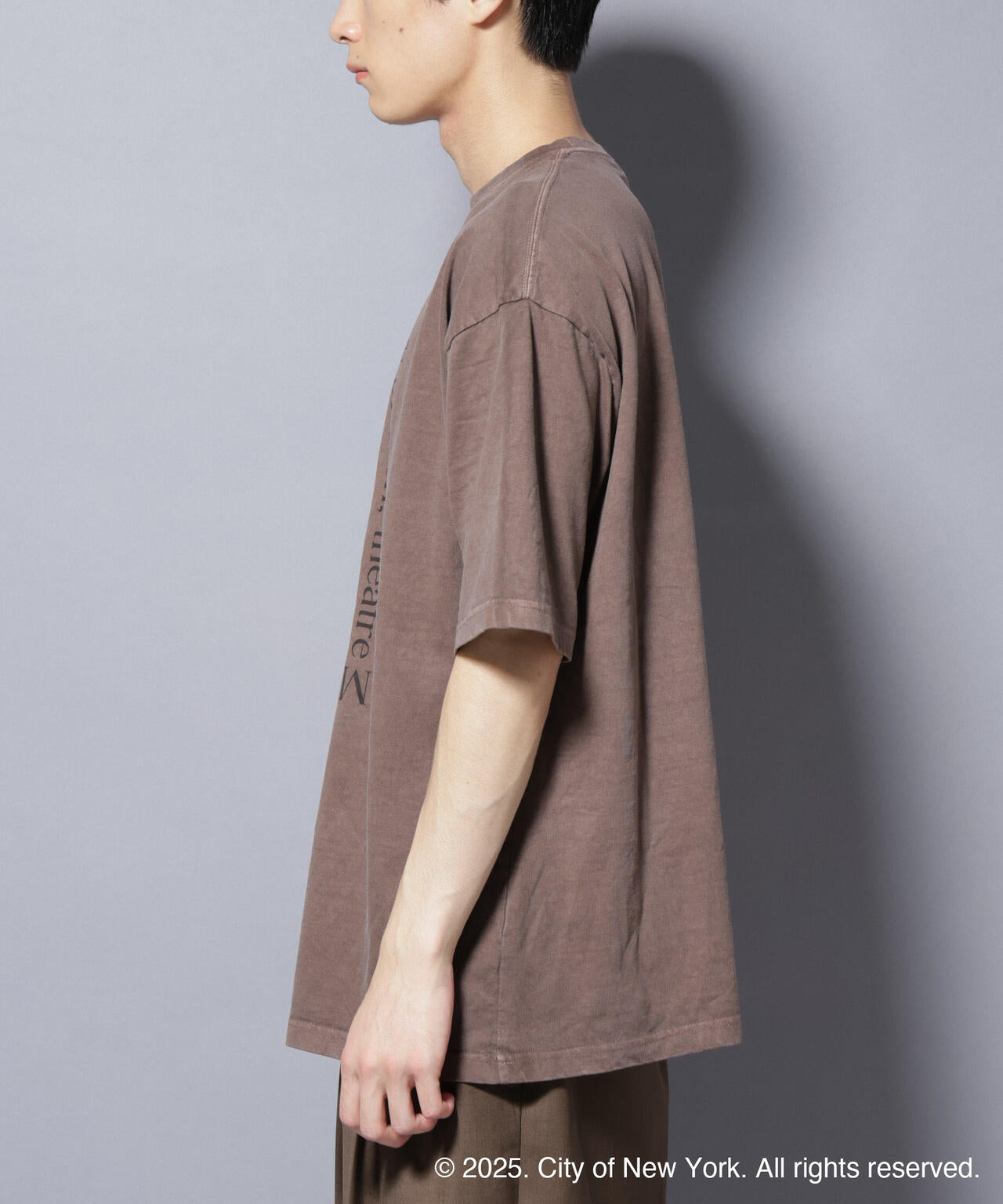 別注GOOD ROCK SPEED NYC 箔プリントＴシャツ