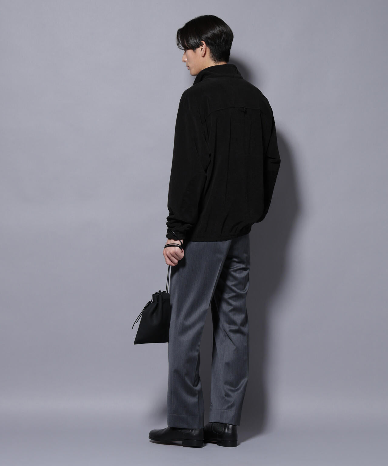 「Damerino Select」ウールシルクベネシャンパンツ（セットアップ可）