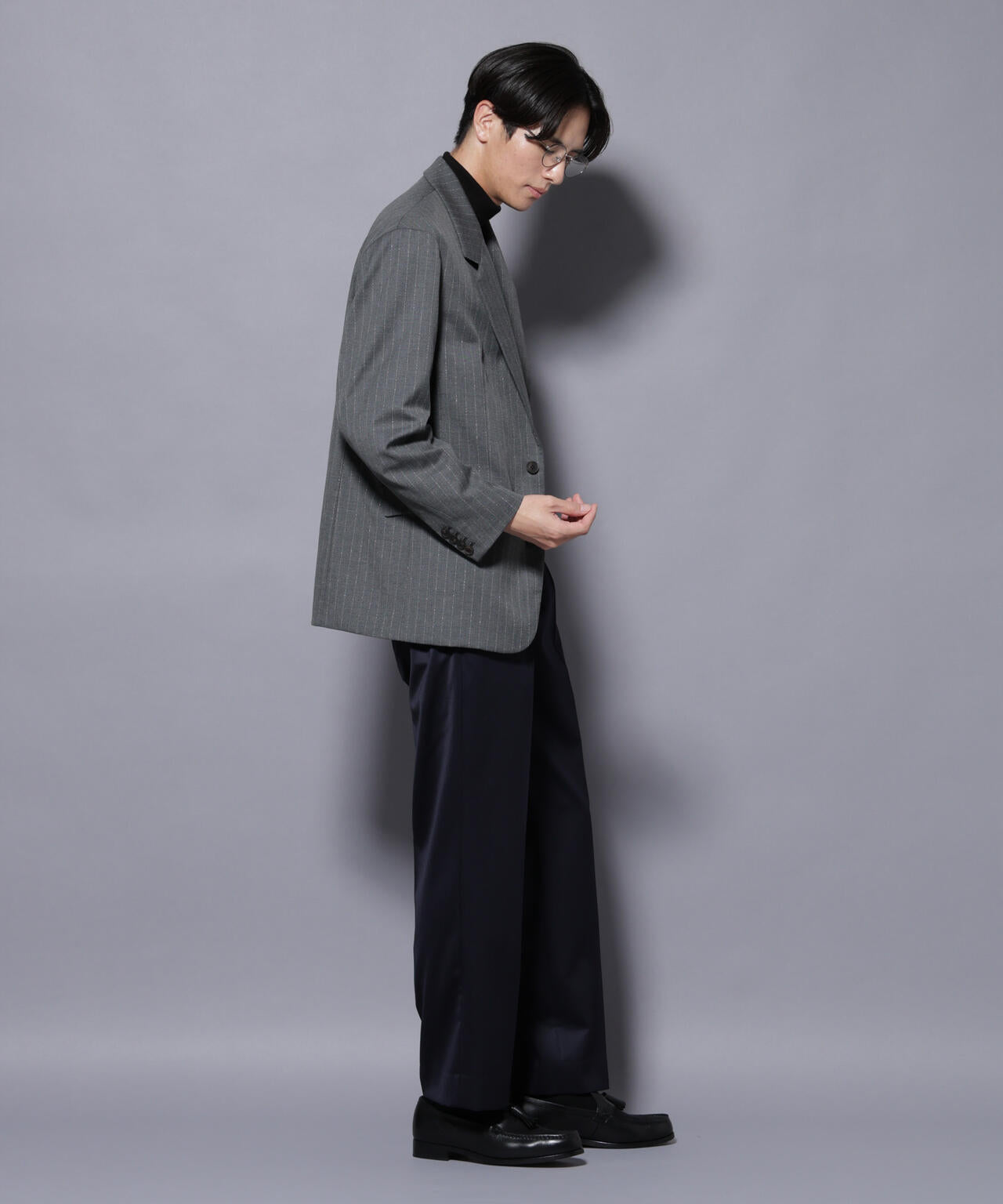 「Damerino Select」ウールシルクベネシャンパンツ（セットアップ可）