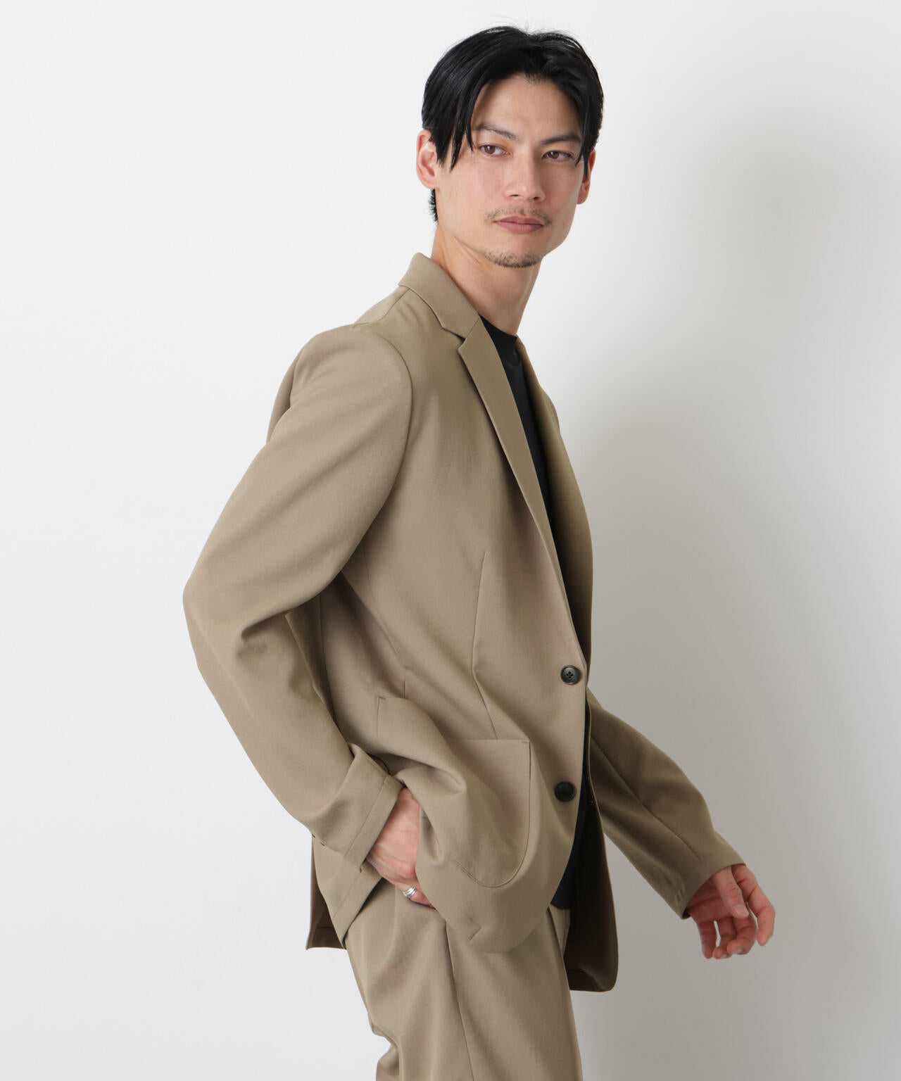 ｢DamerinoSelect｣ダントツオチール防汚テックストレッチジャケット（セットアップ可）