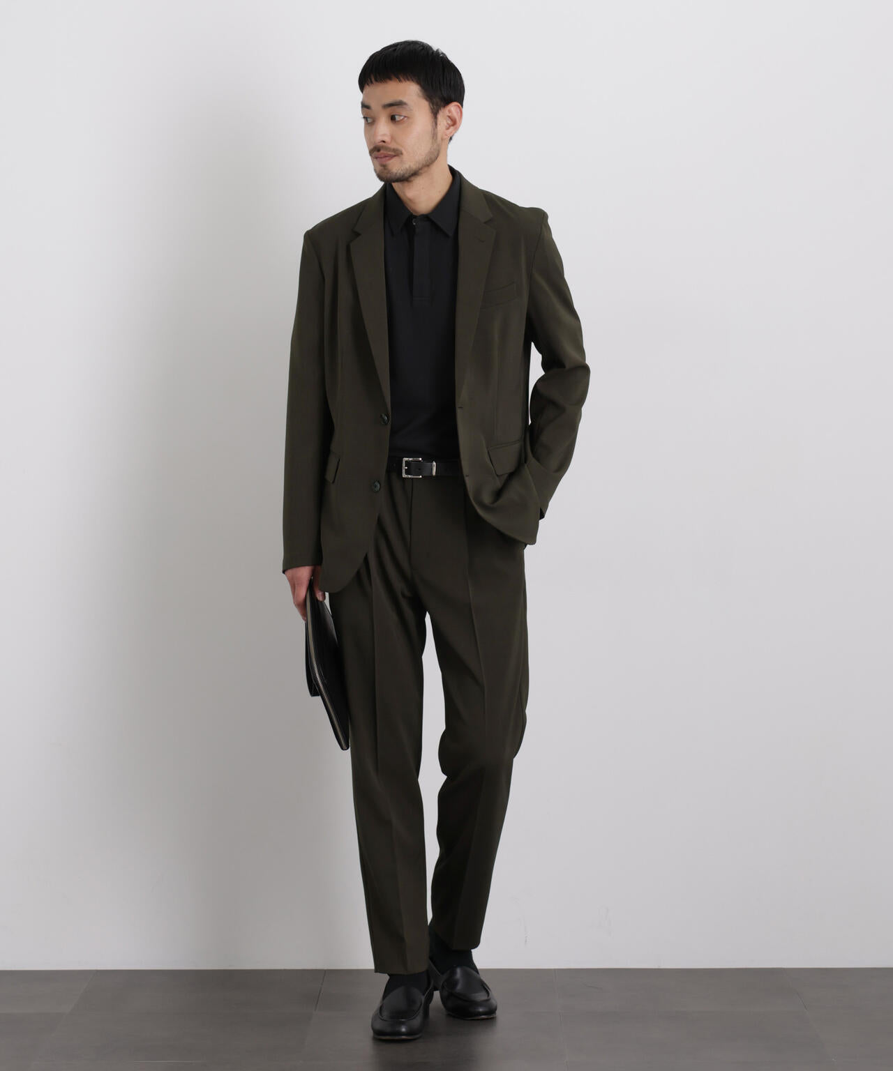 【大人気セットアップ】｢Damerino｣ クールタッチストレッチセットアップ/接触冷感.UVカット