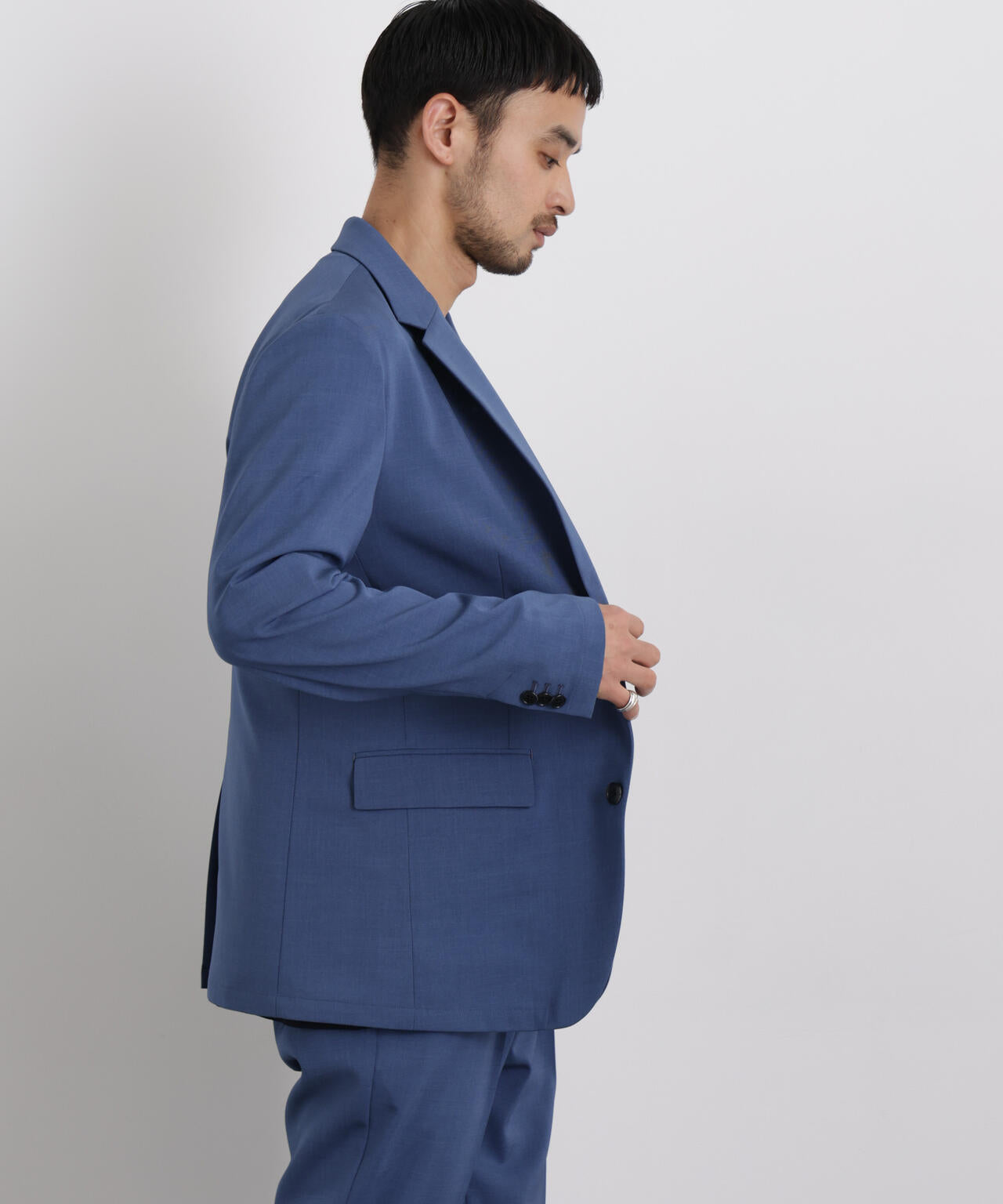 【大人気セットアップ】｢Damerino｣ クールタッチストレッチセットアップ/接触冷感.UVカット