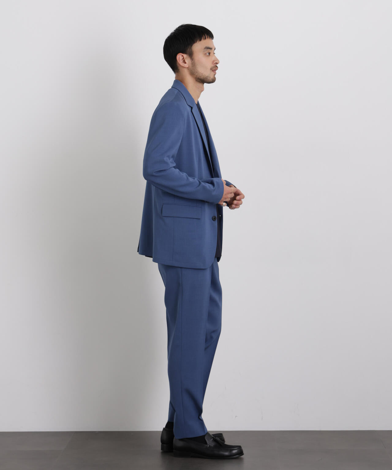 【大人気セットアップ】｢Damerino｣ クールタッチストレッチセットアップ/接触冷感.UVカット