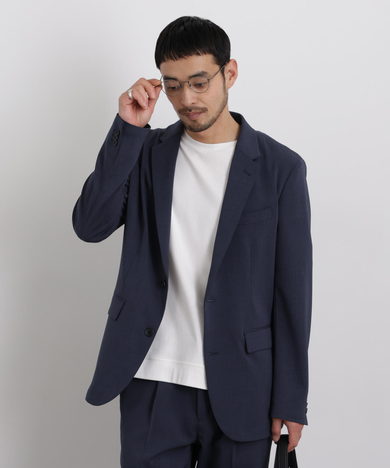 【大人気セットアップ】｢Damerino｣ クールタッチストレッチセットアップ/接触冷感.UVカット