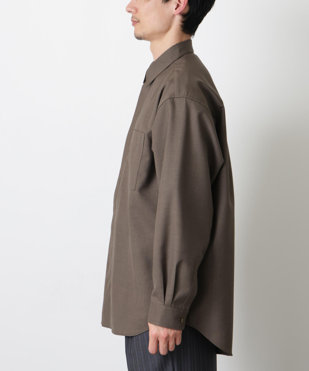 ｢Gavante｣ドライギャバレギュラーカラーシャツ