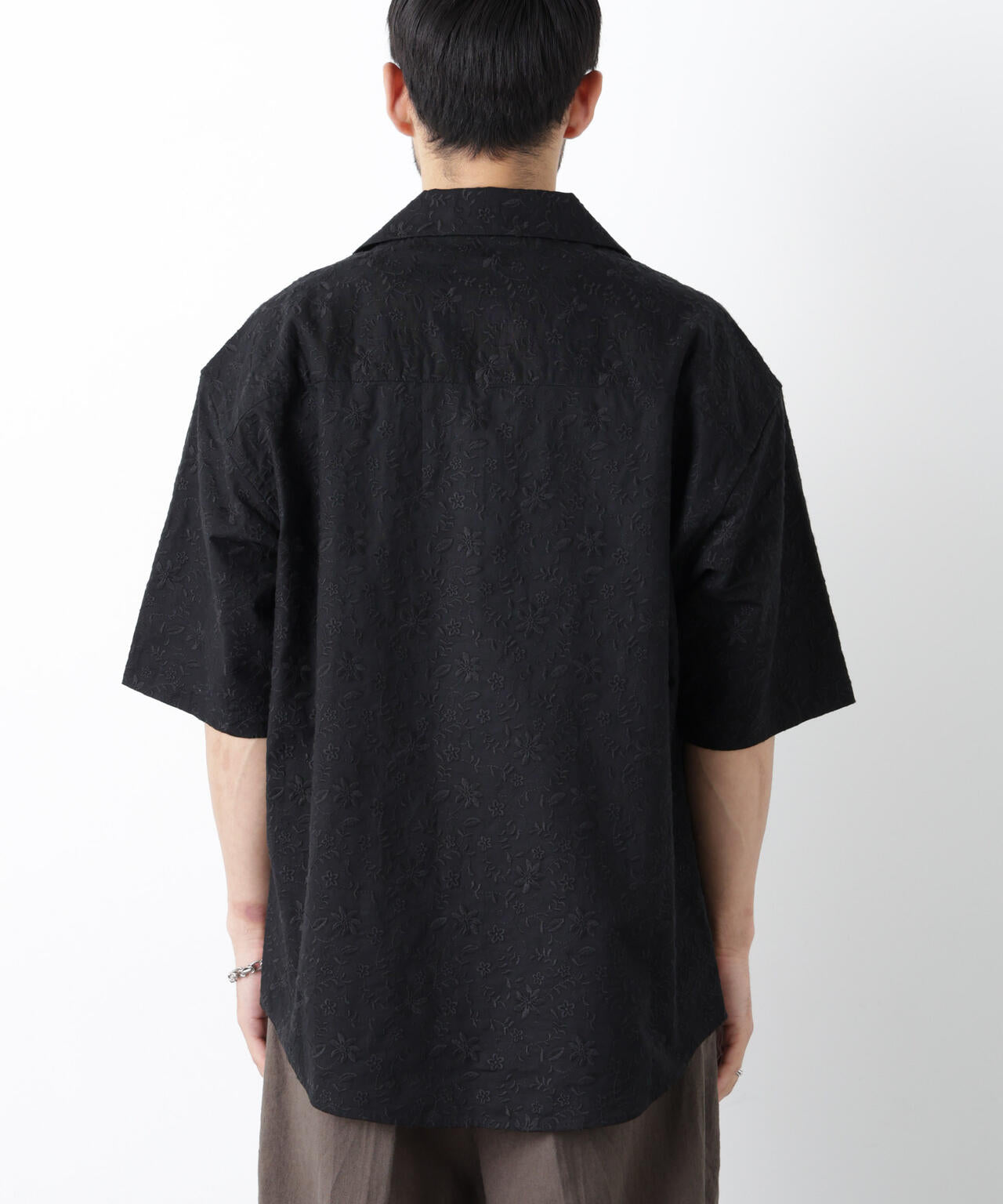 ｢OtoNANO｣×masoret総柄刺繍シャツ(セットアップ可)