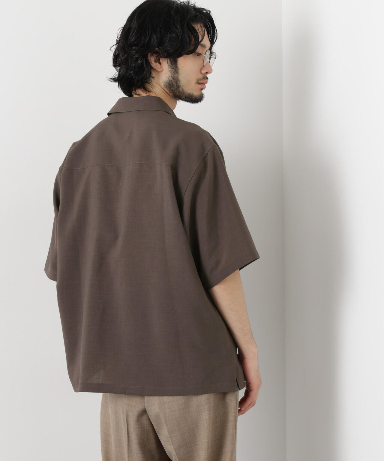 「メランジドライ」ZIPシャツブルゾン(セットアップ可)