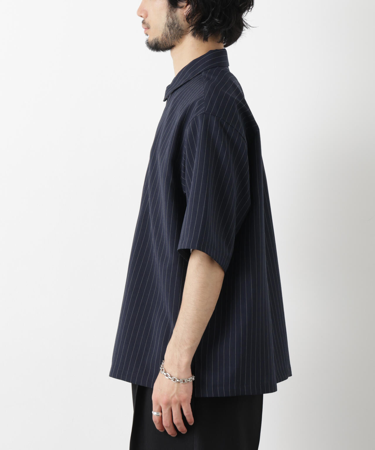 「メランジドライ」ZIPシャツブルゾン(セットアップ可)