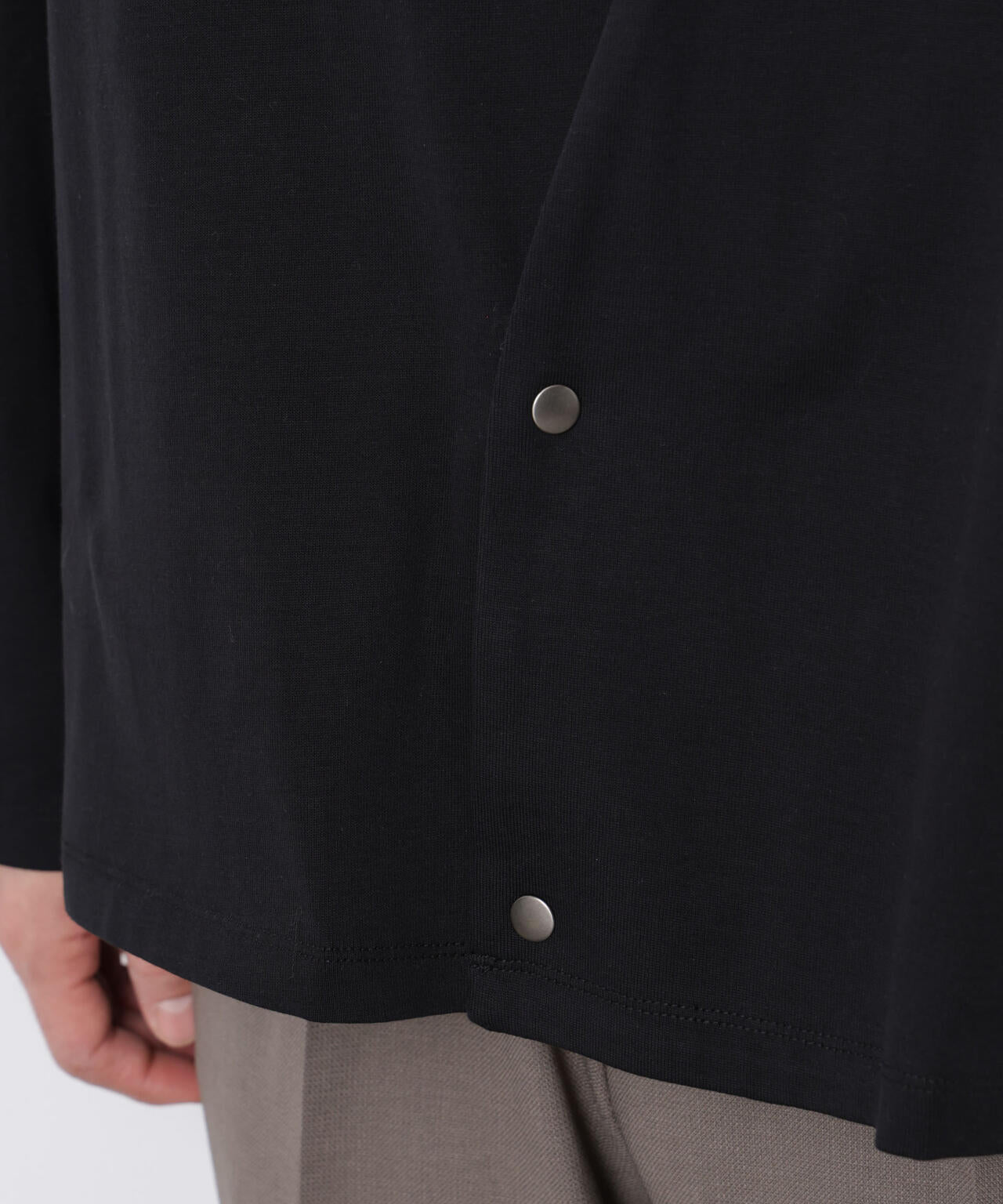 「FORMAL JERSEY」ノーカラーカーディガン