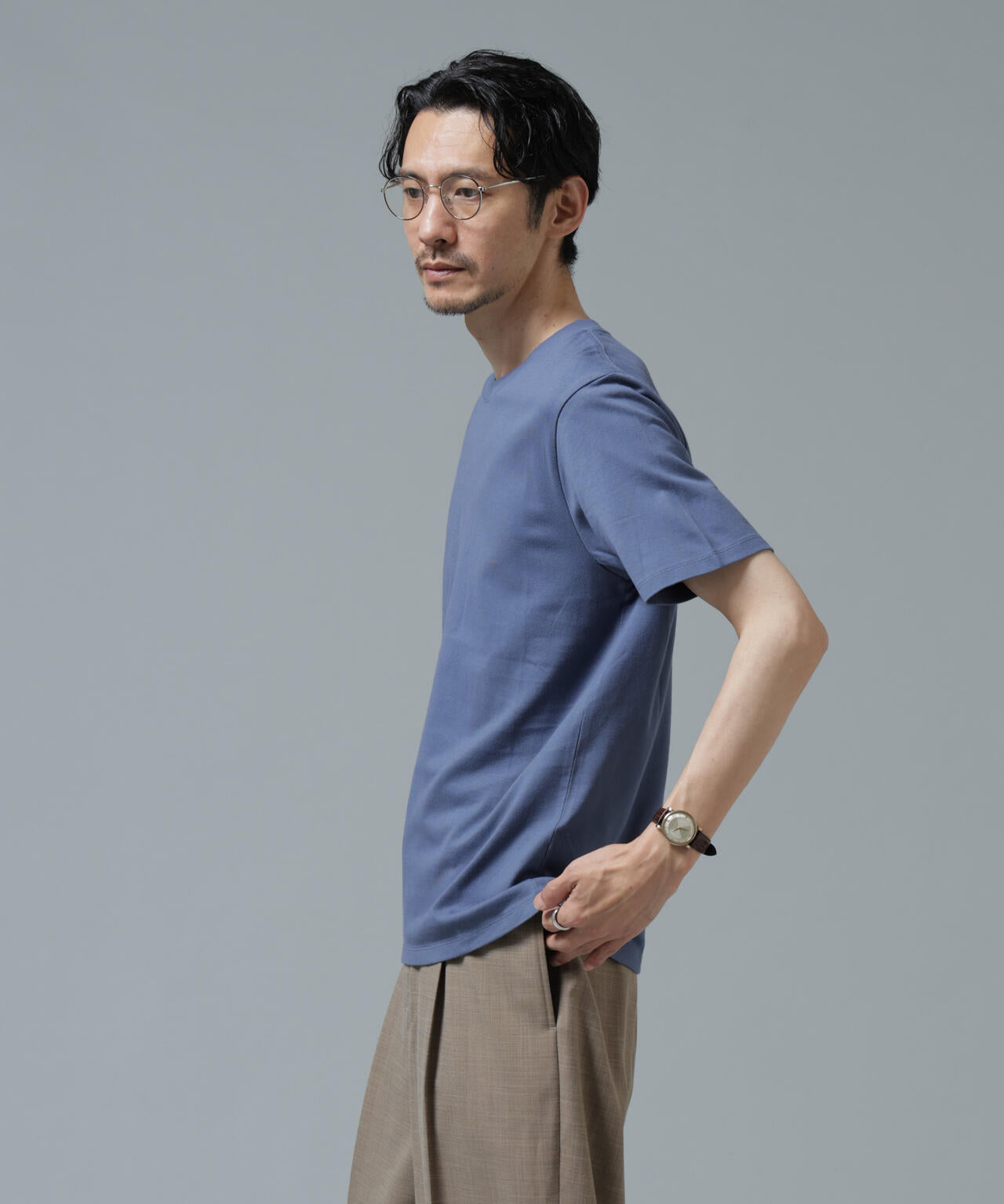 Anti Soaked(R) 汗染み防止 ミドルウェイト 7.1oz レギュラーシルエットTシャツ